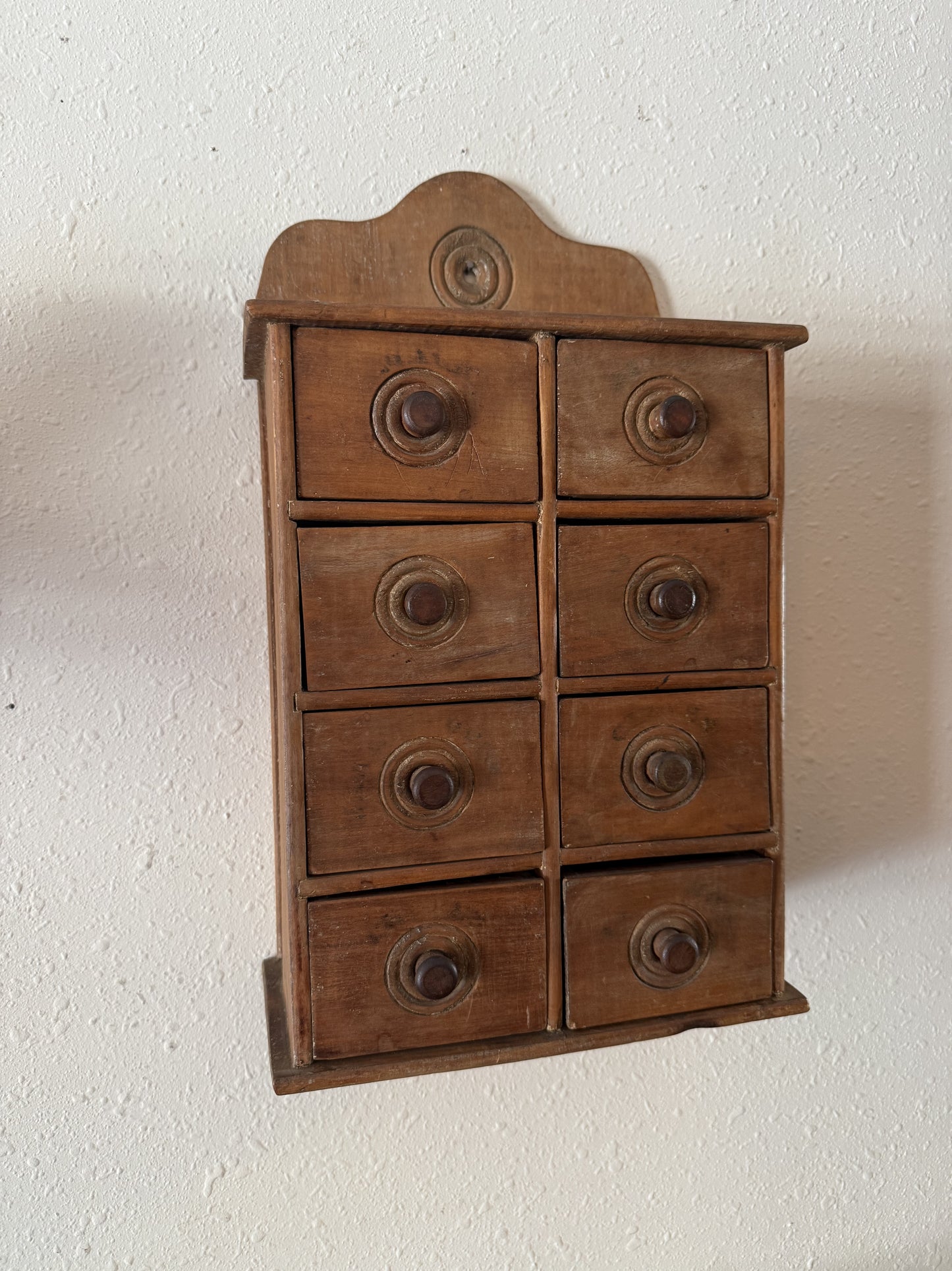 Early 8-Drawer Spice Cabinet