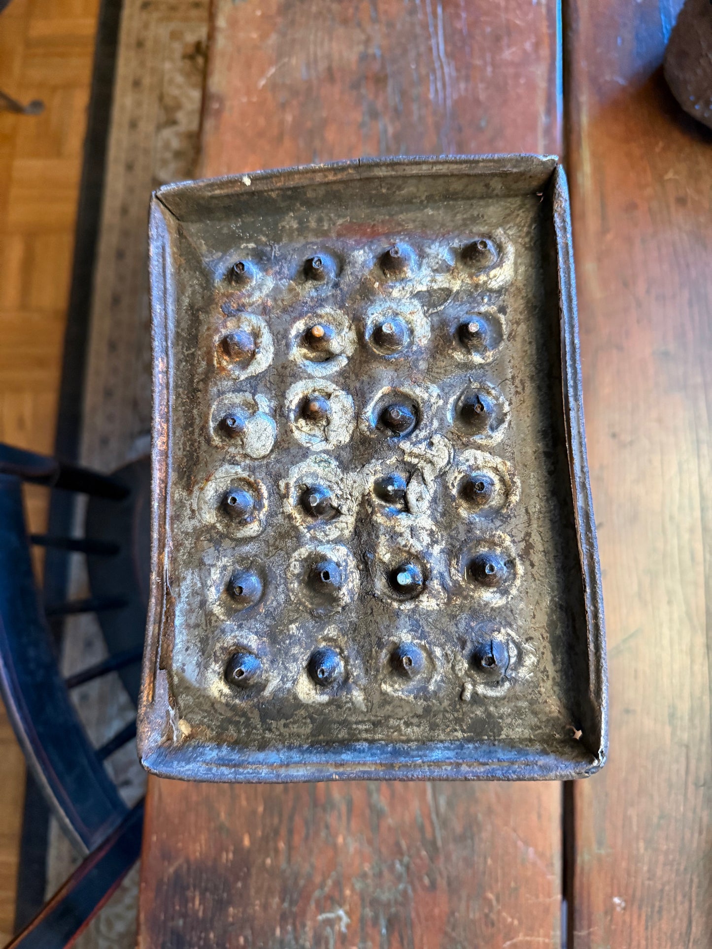 Early Large Antique 24-hole Candle Mold