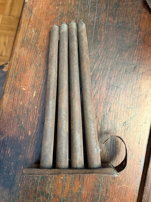 Early Antique 4-Hole Candle Mold