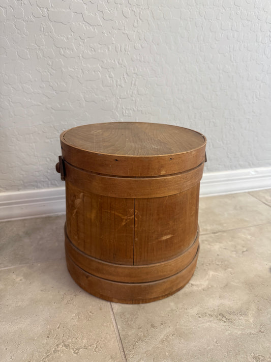 Early Wooden Firkin - Dry Surface