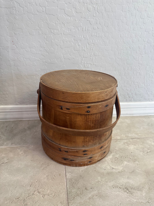 Early Wooden Firkin - Dry Surface