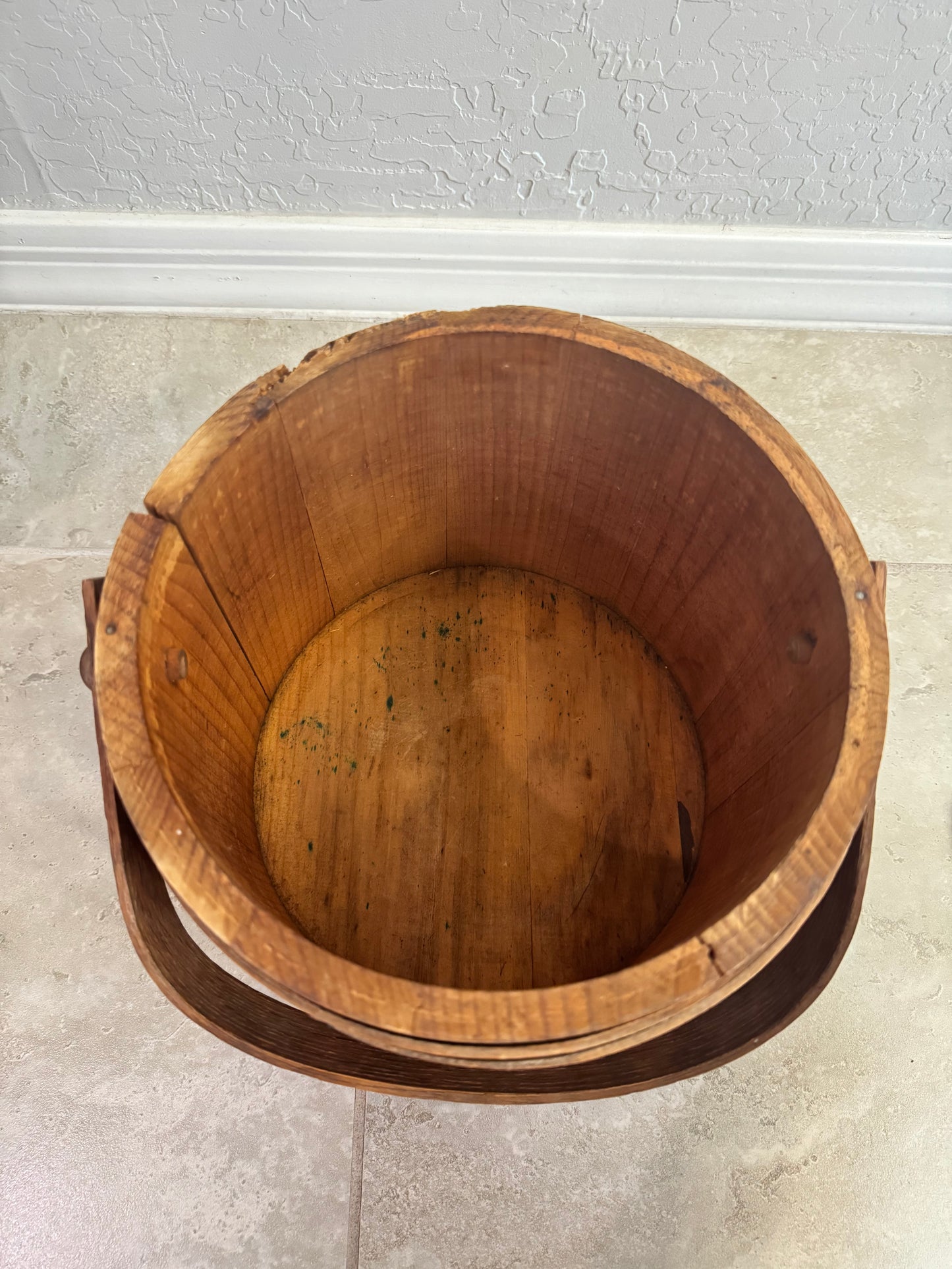 Early Wooden Firkin - Dry Surface