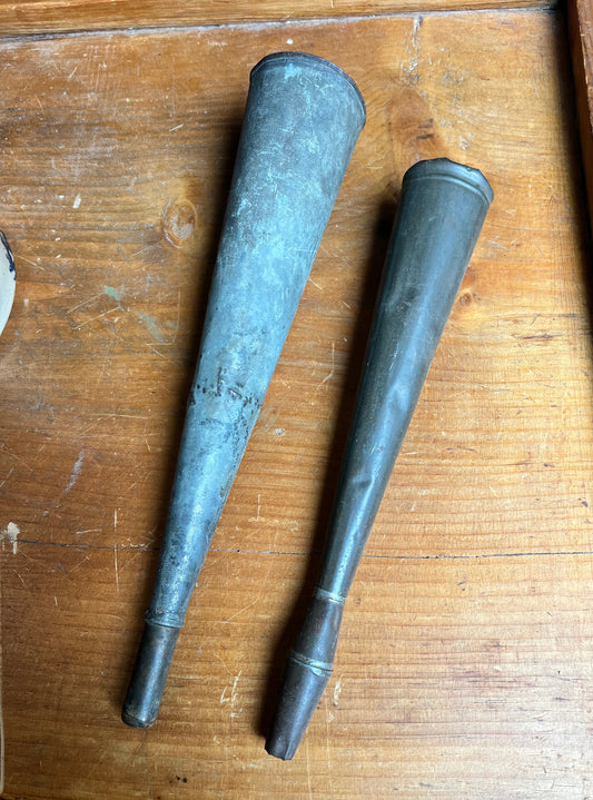 Set of 2 Antique Horns