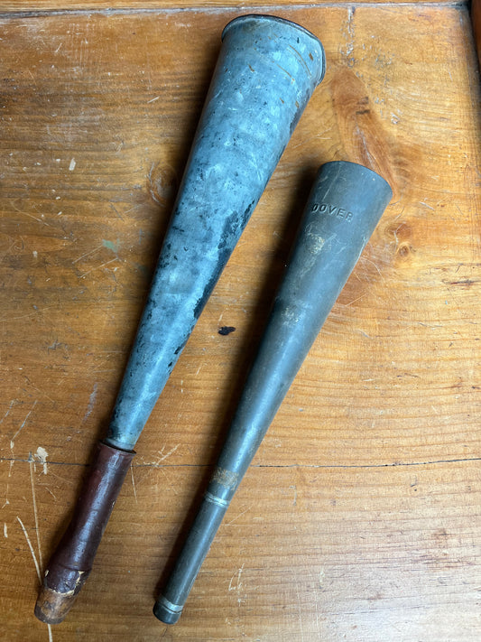 Set of 2 Antique Horns with Dover Marking