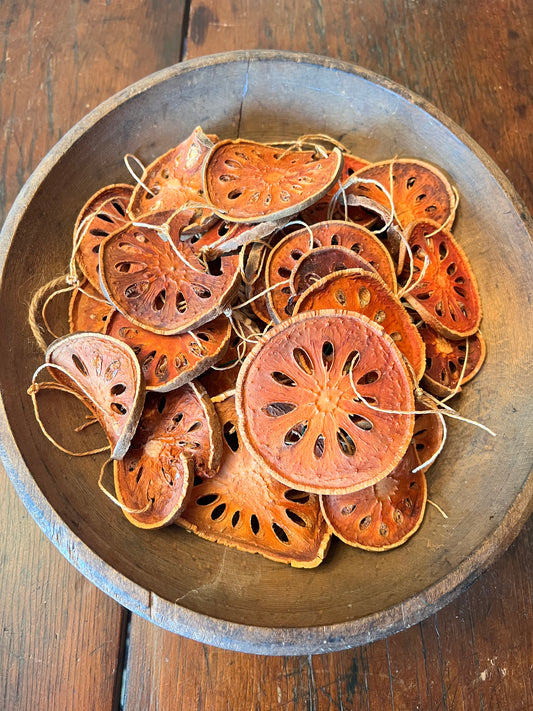 Dried Fruit Ornaments
