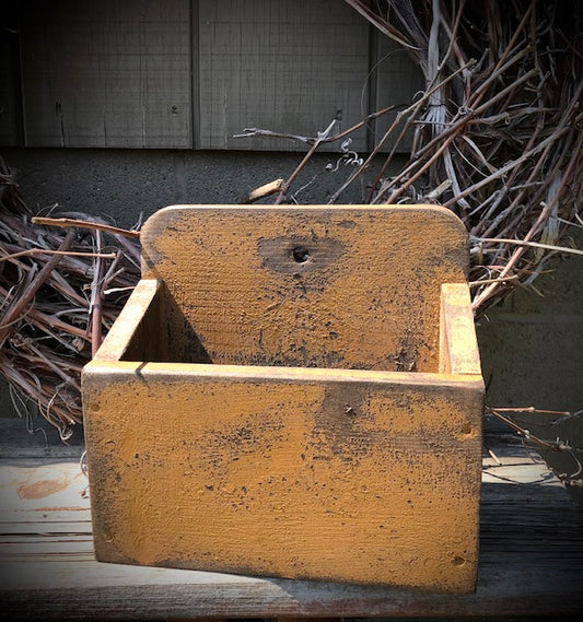 Primitive Wood Box